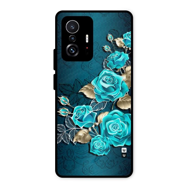 Rose Sheet Metal Back Case for Xiaomi 11T Pro