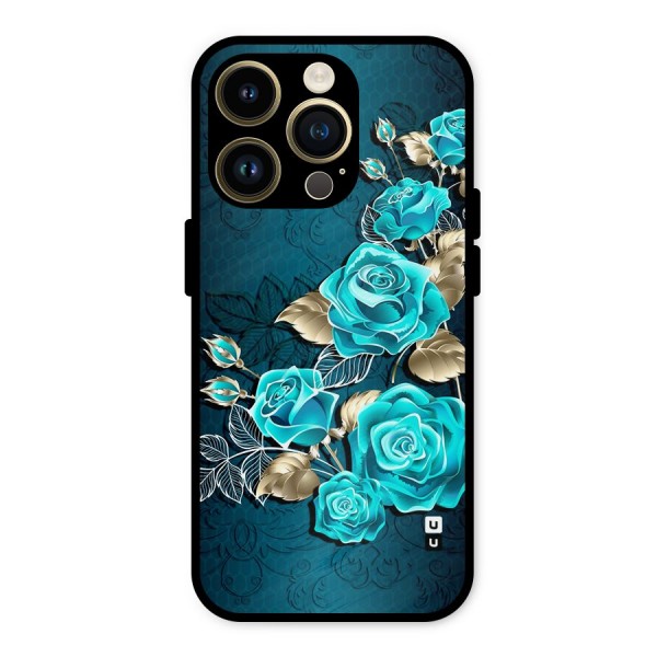 Rose Sheet Metal Back Case for iPhone 14 Pro