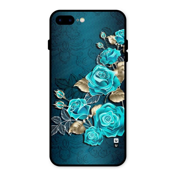 Rose Sheet Metal Back Case for iPhone 8 Plus