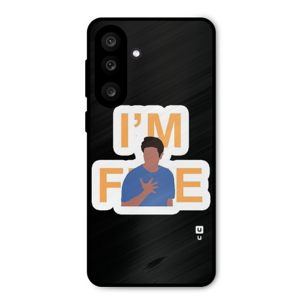 Ross is Fine Metal Back Case for Galaxy M56