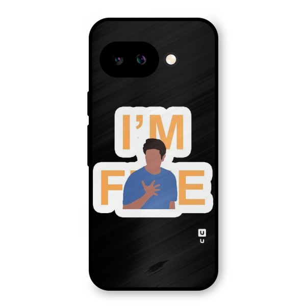 Ross is Fine Metal Back Case for Google Pixel 9a