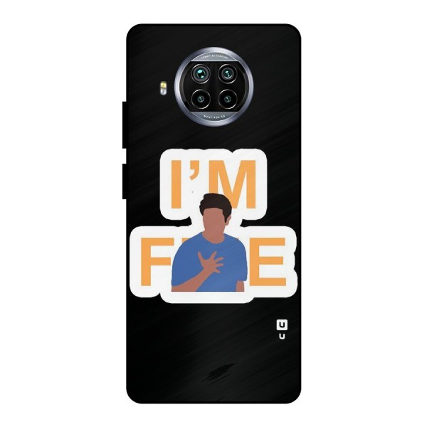Ross is Fine Metal Back Case for Mi 10i