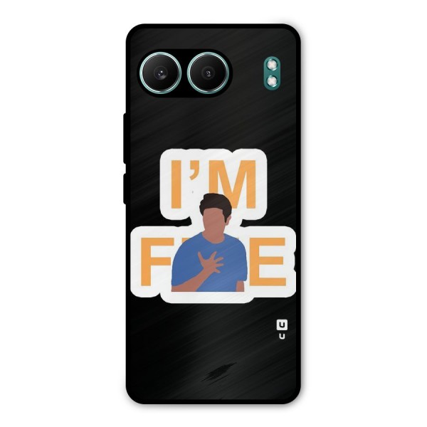 Ross is Fine Metal Back Case for OnePlus Nord 4