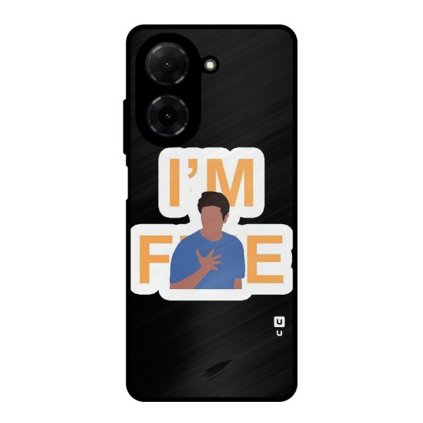Ross is Fine Metal Back Case for Poco C71