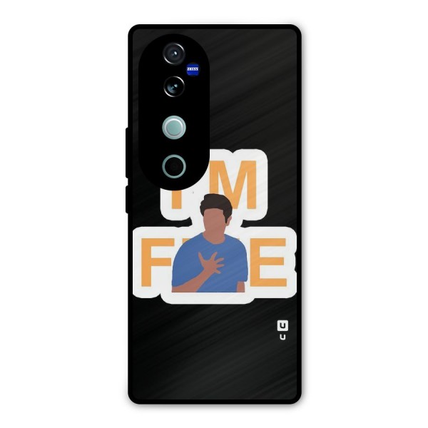 Ross is Fine Metal Back Case for Vivo V40 Pro