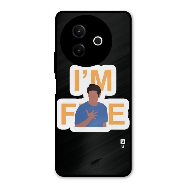 Ross is Fine Metal Back Case for Vivo Y39