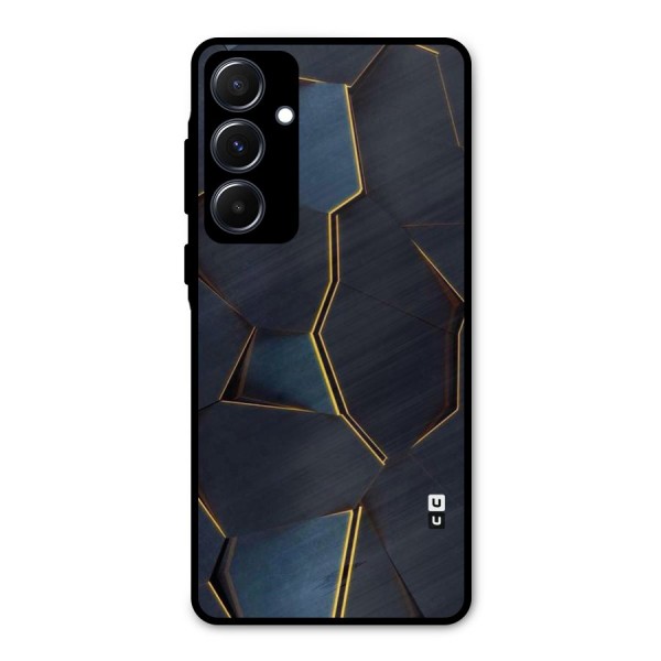 Royal Abstract Metal Back Case for Galaxy A55