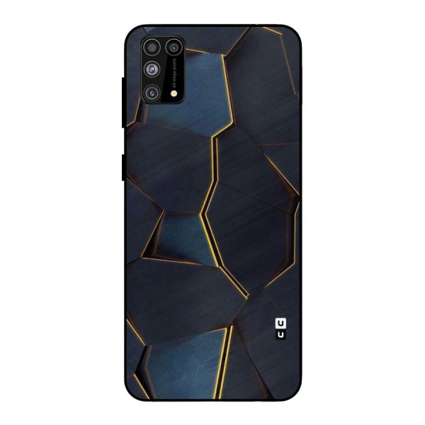 Royal Abstract Metal Back Case for Galaxy F41