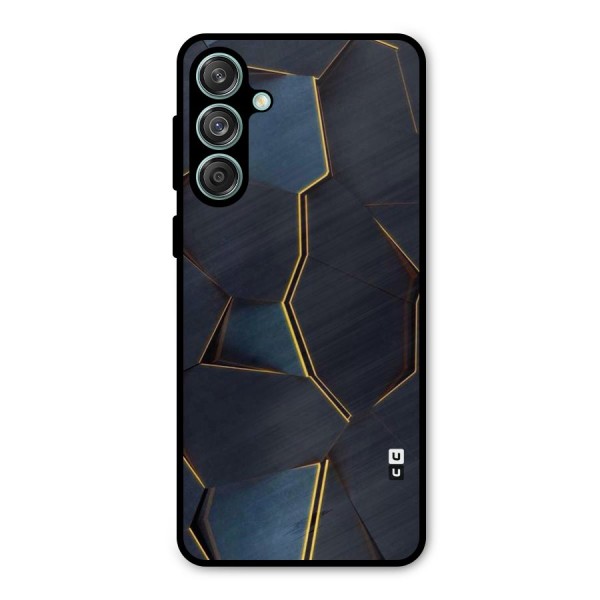 Royal Abstract Metal Back Case for Galaxy M55 5G