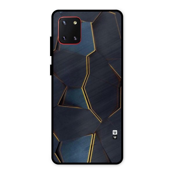 Royal Abstract Metal Back Case for Galaxy Note 10 Lite