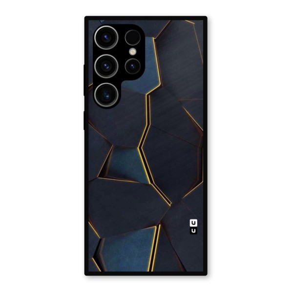 Royal Abstract Metal Back Case for Galaxy S23 Ultra