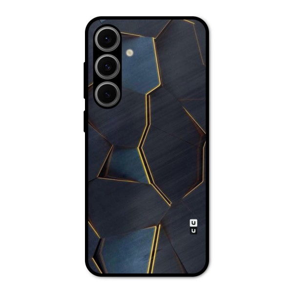 Royal Abstract Metal Back Case for Galaxy S24 FE