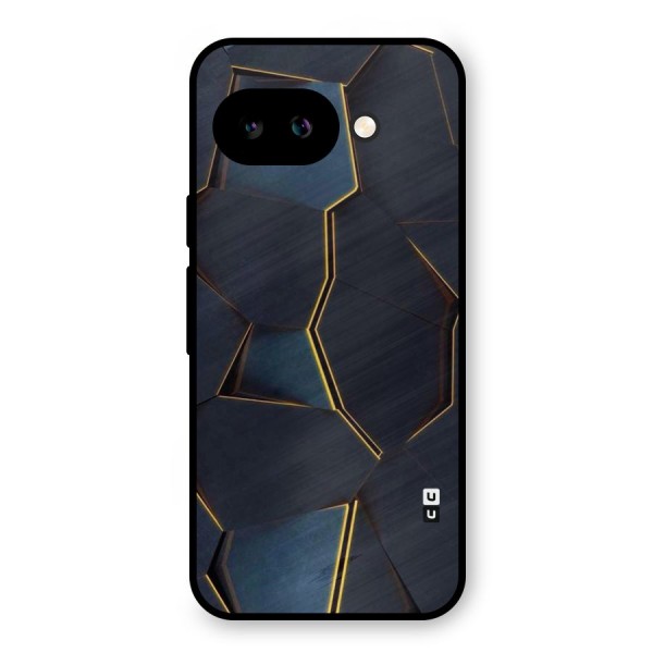 Royal Abstract Metal Back Case for Google Pixel 9a