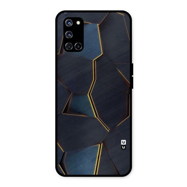 Royal Abstract Metal Back Case for Oppo A52