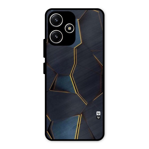 Royal Abstract Metal Back Case for Redmi 12 5G