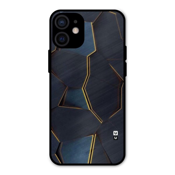 Royal Abstract Metal Back Case for iPhone 12 Mini