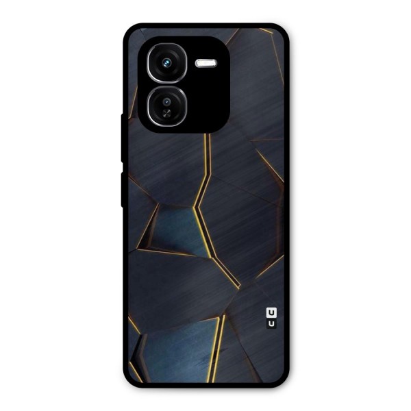 Royal Abstract Metal Back Case for iQOO Z9x