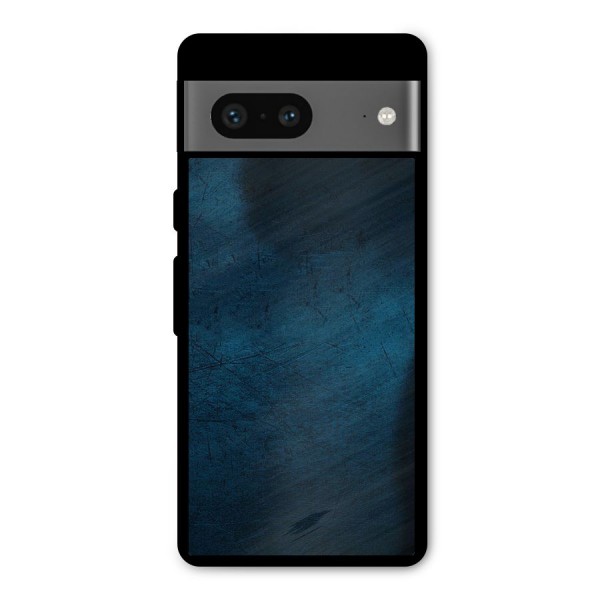 Royal Blue Metal Back Case for Google Pixel 7