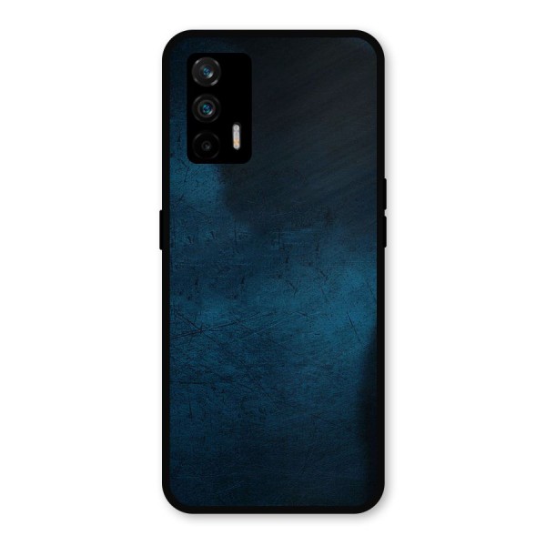Royal Blue Metal Back Case for Realme X7 Max