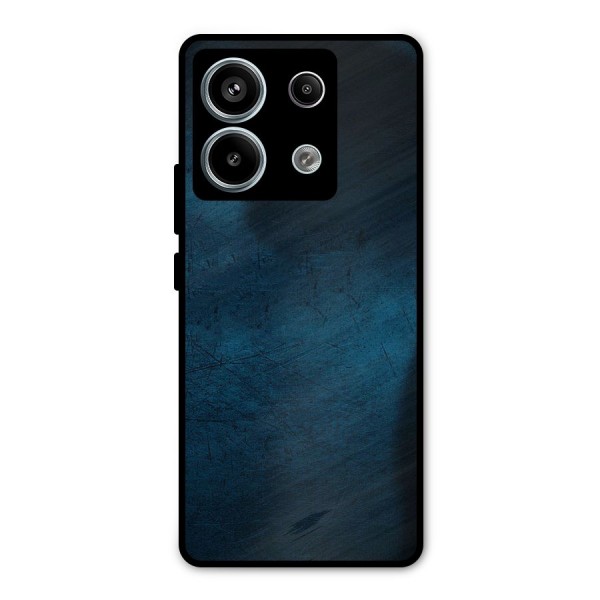 Royal Blue Metal Back Case for Redmi Note 13 Pro 5G