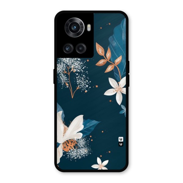 Royal Floral Metal Back Case for OnePlus 10R
