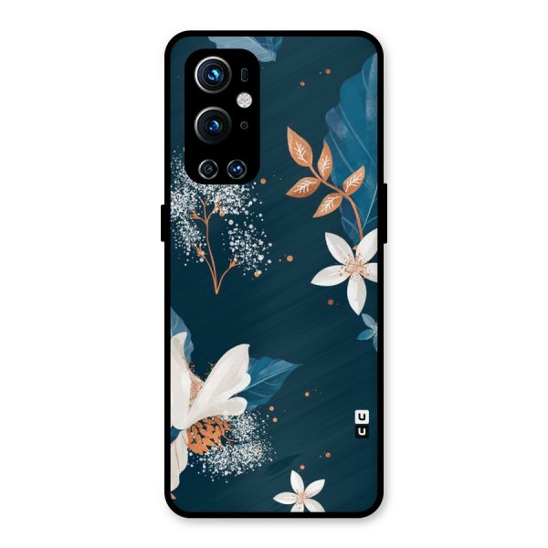 Royal Floral Metal Back Case for OnePlus 9 Pro