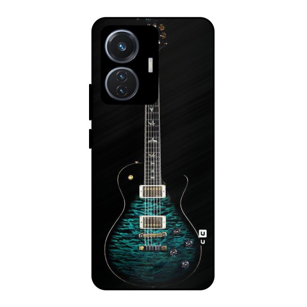 Royal Green Guitar Metal Back Case for iQOO Z6 44W