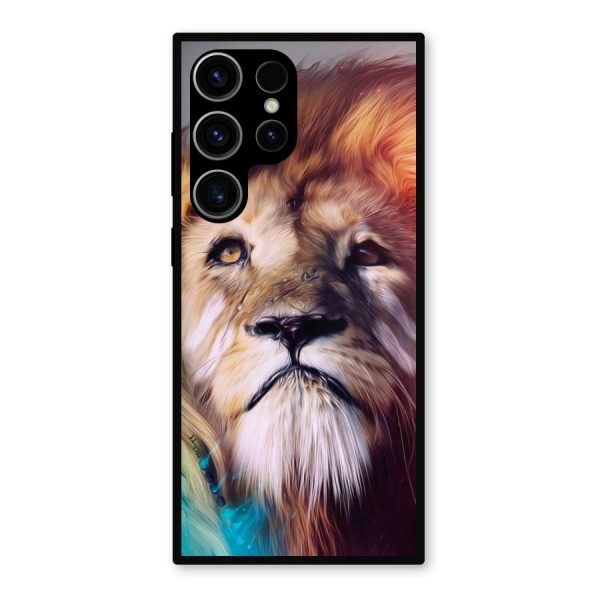 Royal Lion Metal Back Case for Galaxy S23 Ultra