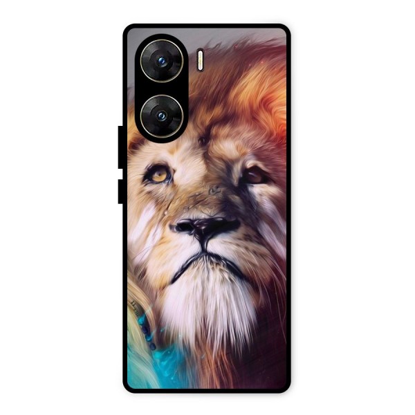 Royal Lion Metal Back Case for Vivo V29e