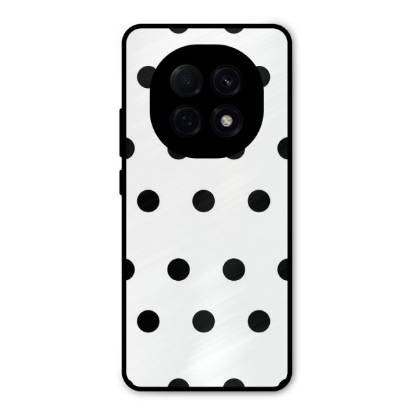 Royal Polka Dots Metal Back Case for Oppo F29 Pro