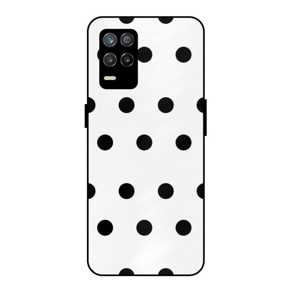 Royal Polka Dots Metal Back Case for Realme 9 5G