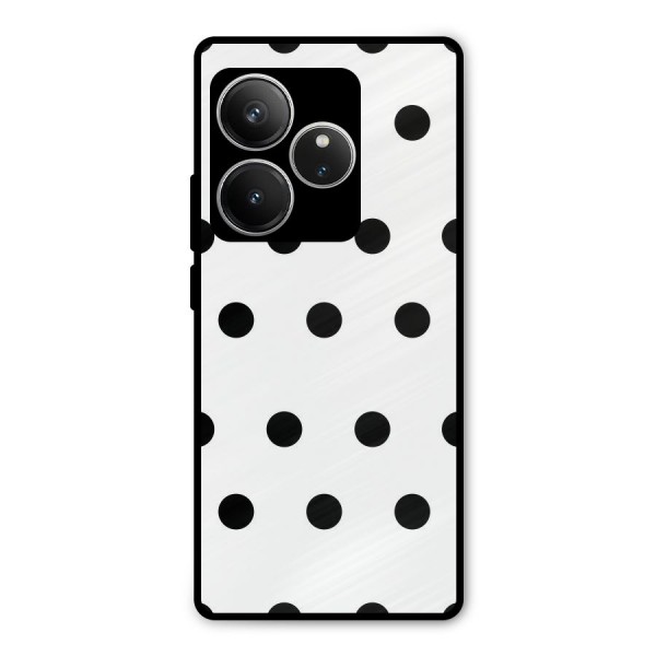 Royal Polka Dots Metal Back Case for Realme GT 6