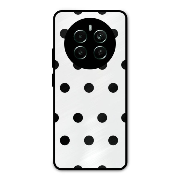 Royal Polka Dots Metal Back Case for Realme Narzo 70 Pro