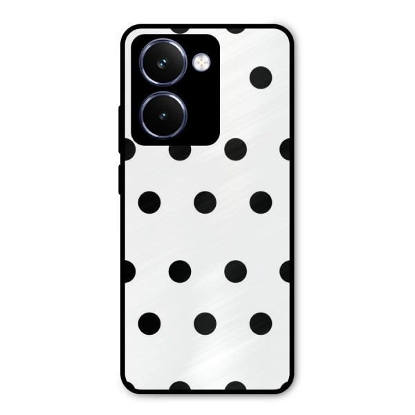 Royal Polka Dots Metal Back Case for Realme P3 Ultra