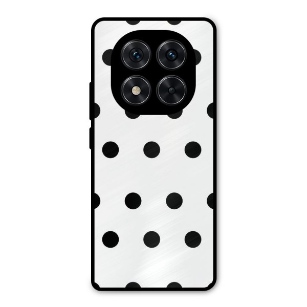 Royal Polka Dots Metal Back Case for Redmi Note 14 Pro 5G