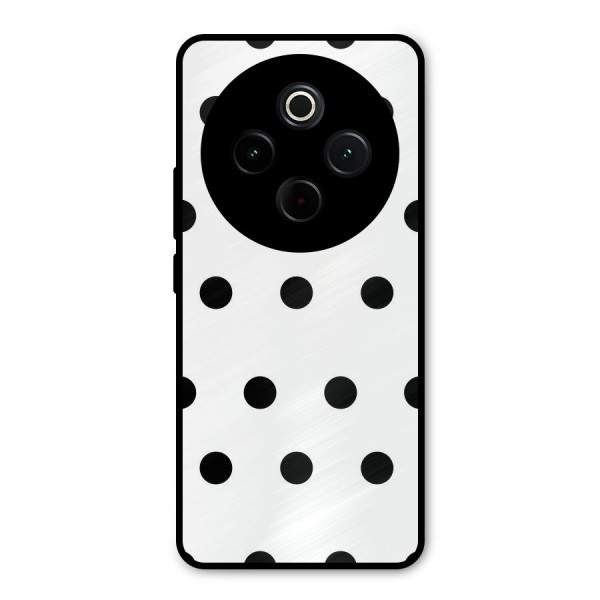 Royal Polka Dots Metal Back Case for Vivo T4