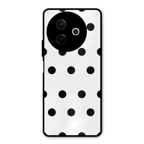 Royal Polka Dots Metal Back Case for Vivo Y39