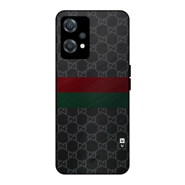 Royal Stripes Design Metal Back Case for OnePlus Nord CE 2 Lite 5G