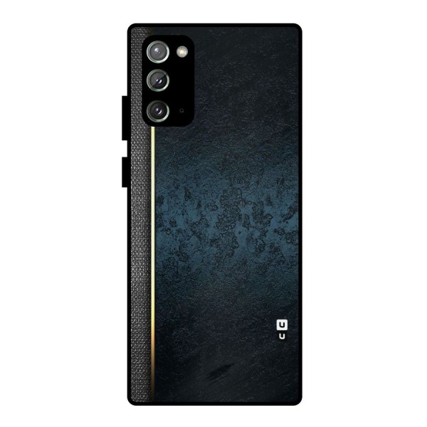 Rug Design Color Metal Back Case for Galaxy Note 20
