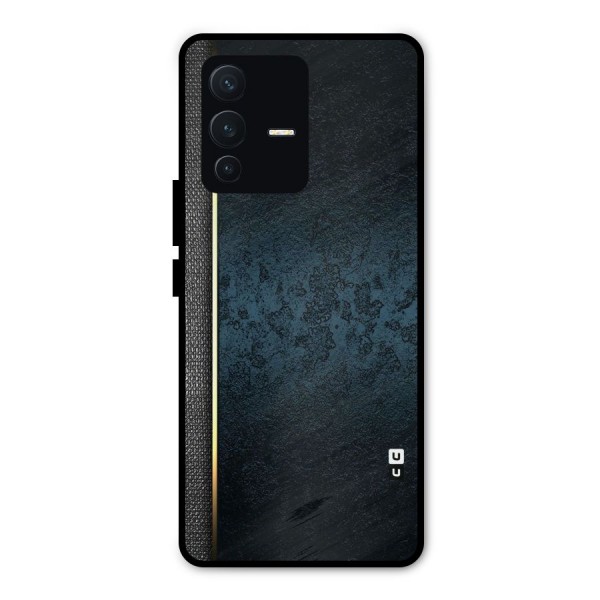 Rug Design Color Metal Back Case for Vivo V23 Pro