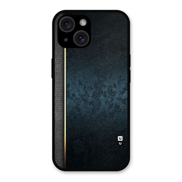 Rug Design Color Metal Back Case for iPhone 15