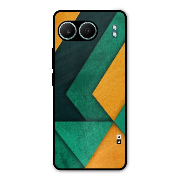 Rugged Abstract Stripes Metal Back Case for OnePlus Nord 4