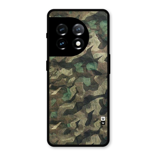 Rugged Army Metal Back Case for OnePlus 11