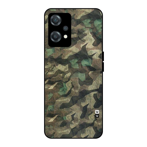 Rugged Army Metal Back Case for OnePlus Nord CE 2 Lite 5G