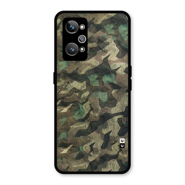 Rugged Army Metal Back Case for Realme GT Neo 3T