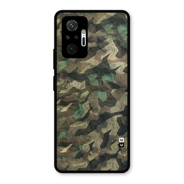 Rugged Army Metal Back Case for Redmi Note 10 Pro Max