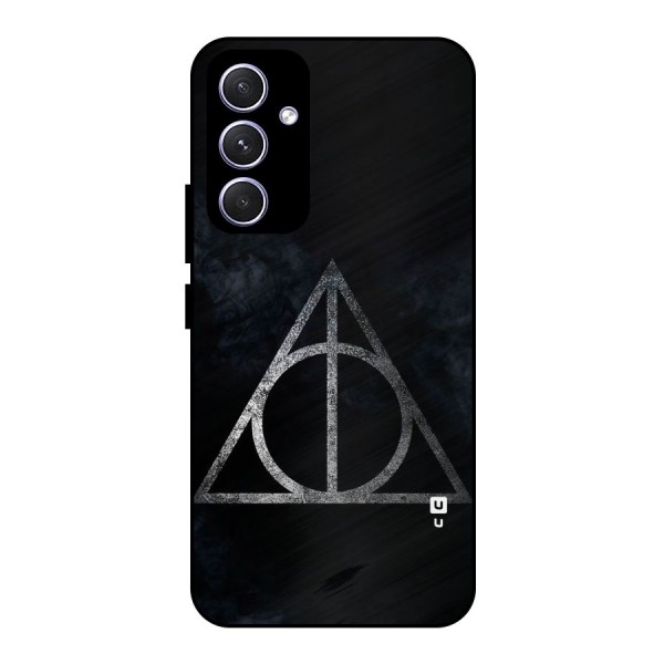 Rugged Triangle Design Metal Back Case for Galaxy A54