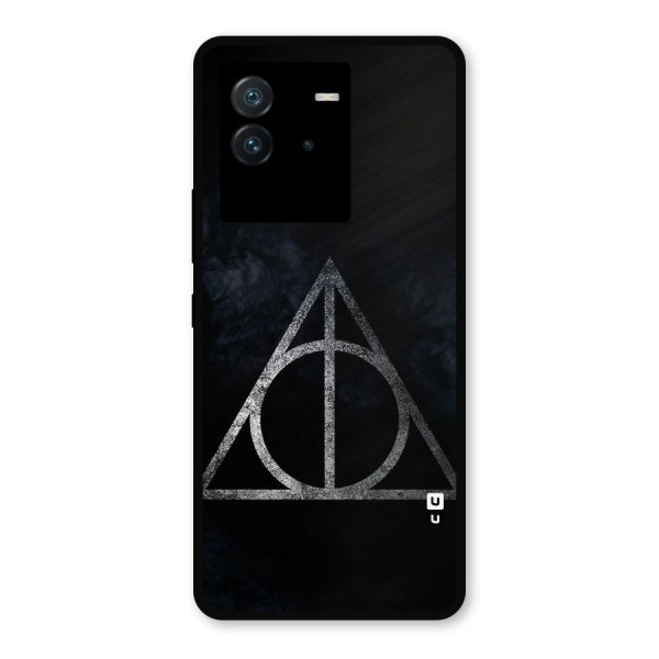 Rugged Triangle Design Metal Back Case for iQOO Neo 6 5G