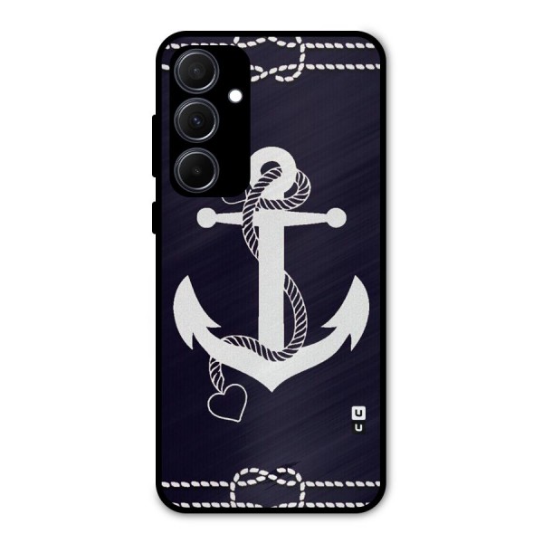 Sail Anchor Metal Back Case for Galaxy A35