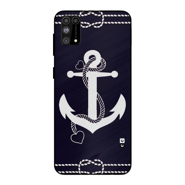 Sail Anchor Metal Back Case for Galaxy F41